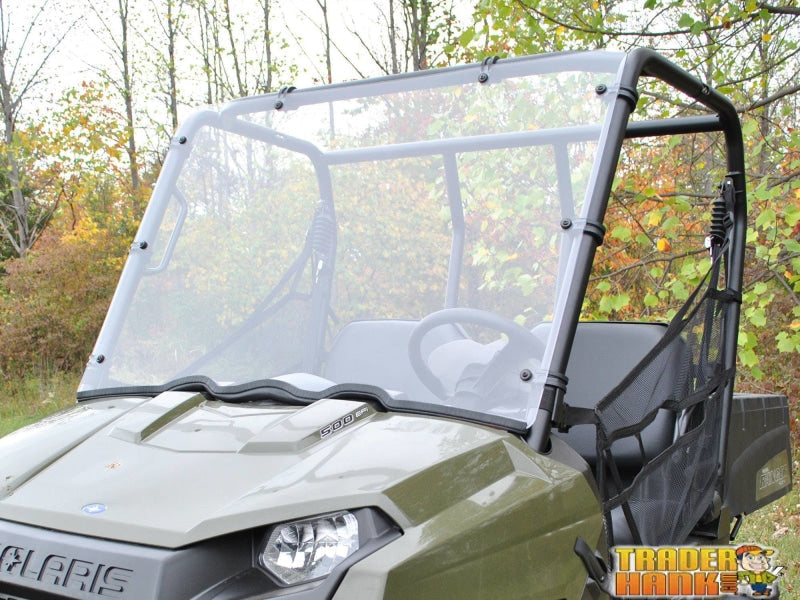 Polaris Ranger Midsize 400/500/800/EV Scratch Resistant Full Windshield | Free shipping