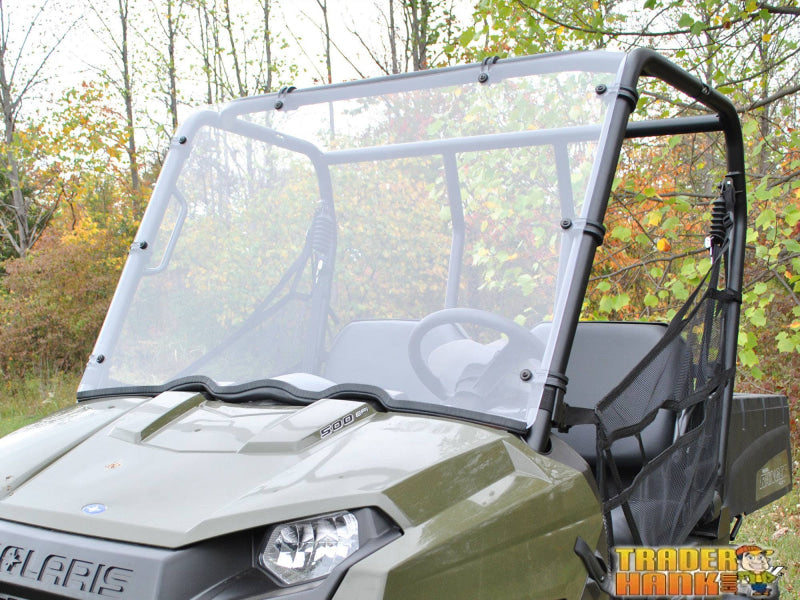 Polaris Ranger Midsize 400/500/800/EV Scratch Resistant Full Windshield | Free shipping