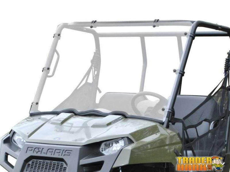 Polaris Ranger Midsize Scratch Resistant Full Windshield | SUPER ATV WINDSHIELDS - Free Shipping