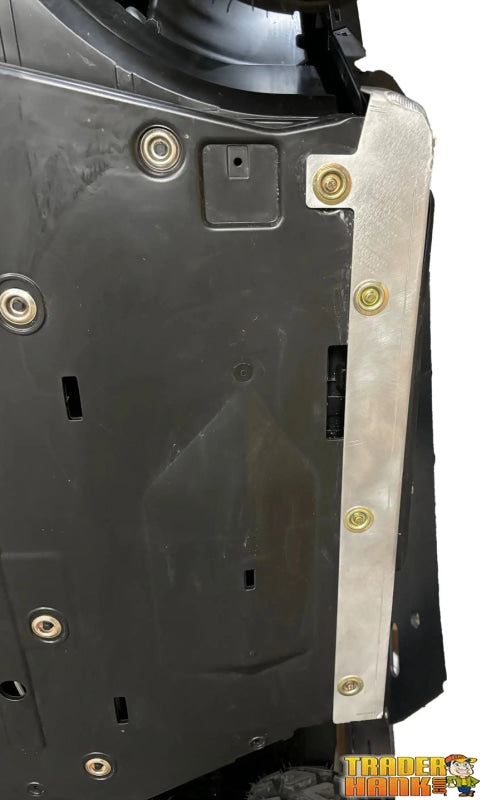 Polaris Ranger SP 570 Ricochet 2-Piece Aluminum Rock Slider Set | UTV Skid Plates - Free shipping