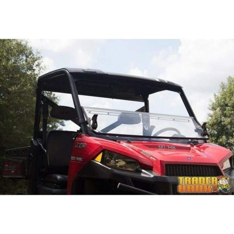 Seizmik Pro Fit Polaris Ranger Full Size Versa Fold Windshield - Regular Poly | UTV ACCESSORIES - Free Shipping