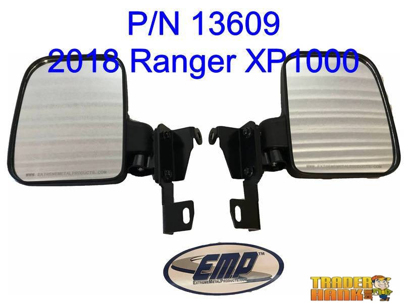 Polaris Ranger with Pro Fit Cage Folding Mirror Set | UTV ACCESSORIES - Free Shipping