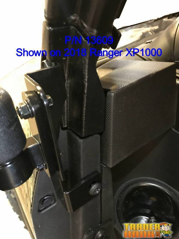 Polaris Ranger with Pro Fit Cage Folding Mirror Set | UTV ACCESSORIES - Free Shipping