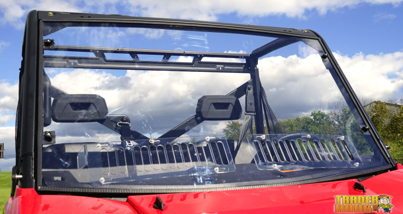 Polaris Ranger XP 1000 Crew Aero-Vent Lexan Windshield | UTV ACCESSORIES - Free shipping