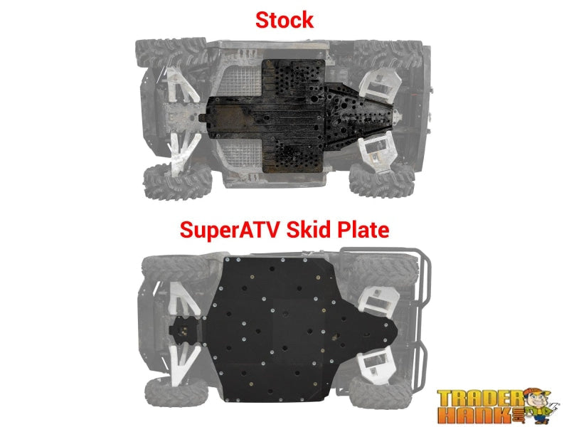 Polaris Ranger XP 1000 Crew Full Skid Plate | UTV Skid Plates - Free shipping