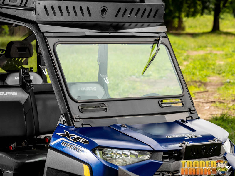 Polaris Ranger XP 1000 Flip Down Glass Windshield | Free shipping
