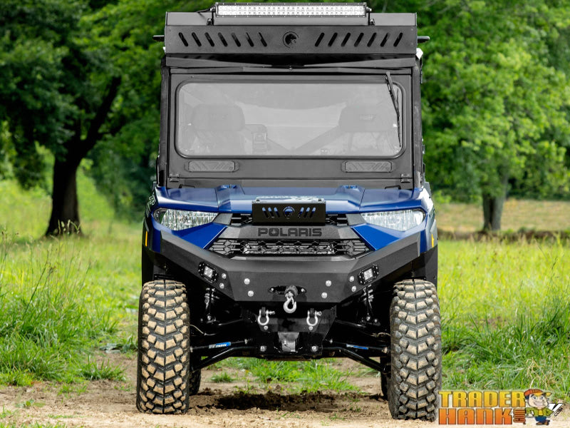 Polaris Ranger XP 1000 Flip Down Glass Windshield | Free shipping