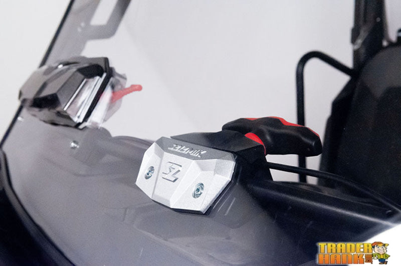 Polaris Ranger 500/570 Midsize Flip-Up Vented Scratch Resistant Windshield 2015-2022 | Free shipping