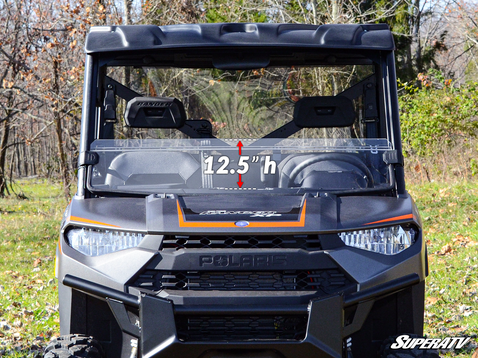 Polaris Ranger XP 570 Half Windshield | Free shipping