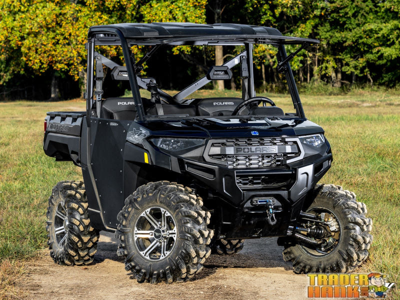 Polaris Ranger XP 1000 MaxDrive Power Flip Glass Windshield | UTV Accessories - Free shipping
