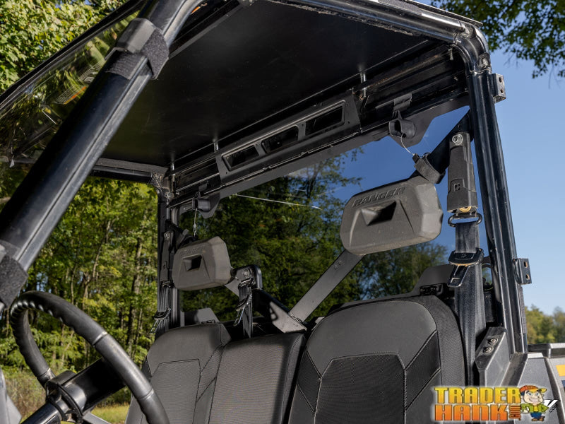 Polaris Ranger XP 1000 Rear Glass Windshield | UTV Accessories - Free shipping