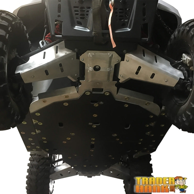 Polaris Ranger XP 1000 Ricochet 10-Piece Complete Aluminum or UHMW Skid Plate Set | Free shipping