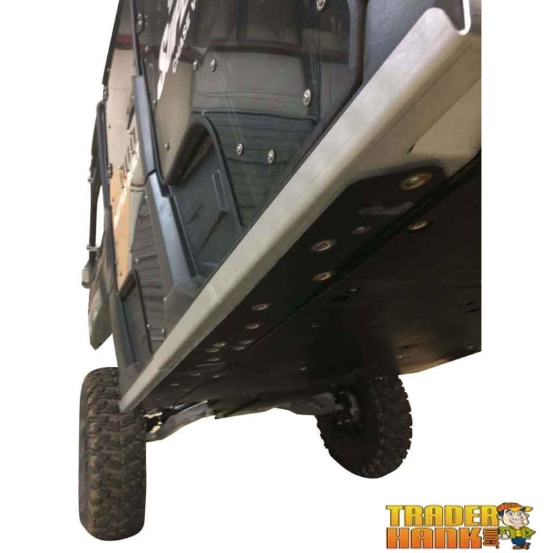 Polaris Ranger XP 1000 Trail Boss Crew Ricochet 4-Piece Aluminum Rock Slider Set | UTV Skid Plates - Free shipping