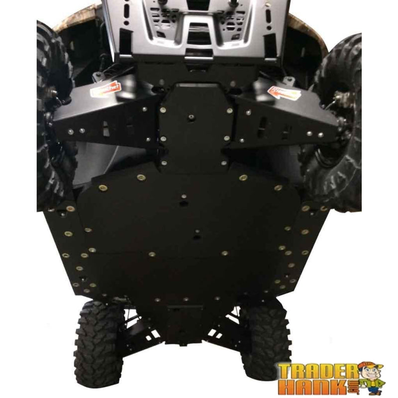 Polaris Ranger XP 1000 Trail Boss Ricochet 10-Piece Complete Aluminum or UHMW Skid Plate Set | Free shipping