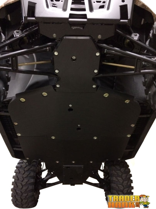 Polaris Ranger XP 1000 Trail Boss Ricochet 4-Piece Full Frame Skid Plate Set | UTV Skid Plates - Free shipping
