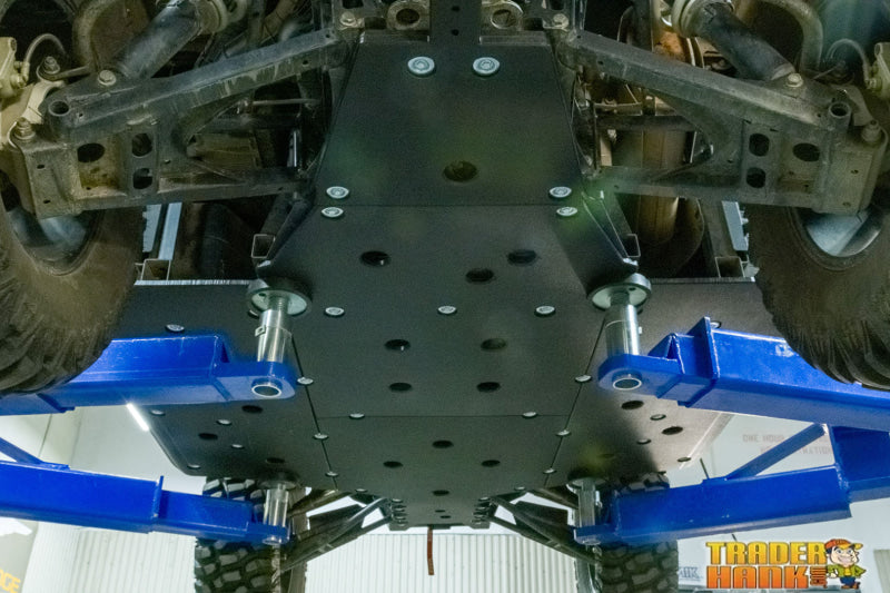 Polaris Ranger XP 1000 UHMW Full Skid Plate with Integrated Rock Sliders 2018-2020 | Free shipping
