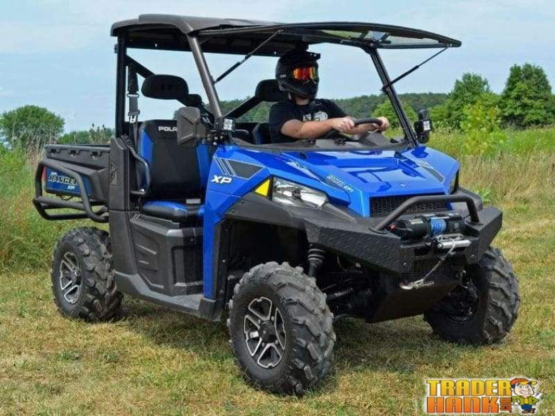 Polaris Ranger XP 570 Scratch Resistant Flip Windshield | Free shipping