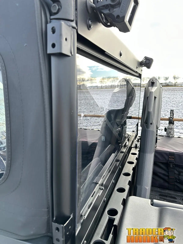 Polaris Ranger XP 570 with Pro-Fit Cage Rear Windshield | Free shipping