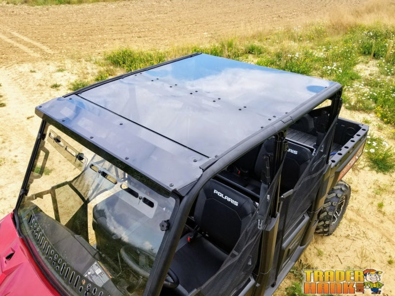 Polaris Ranger XP 900 Crew 2-piece Tinted Polycarbonate Roof 2014-2019 | Free shipping