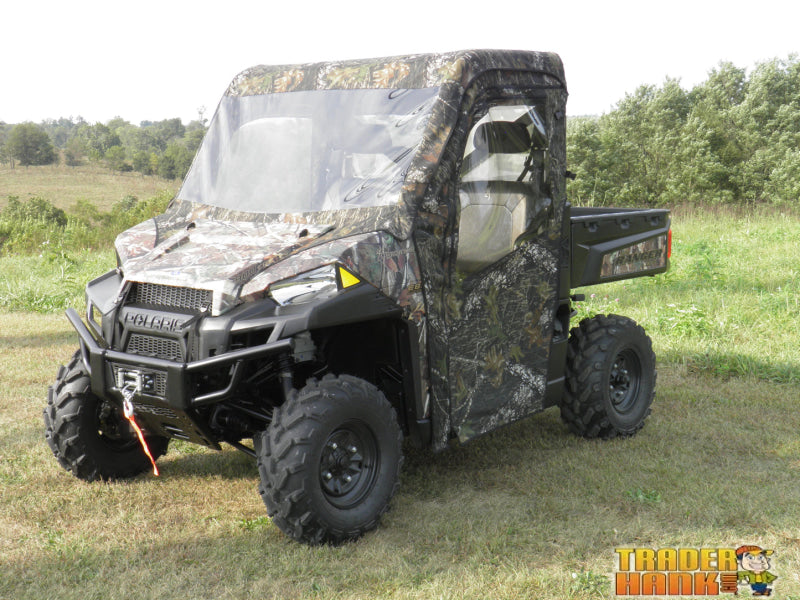 Polaris Ranger XP 900 Full Cab Enclosure w/Vinyl Windshield | UTV Accessories - Free shipping