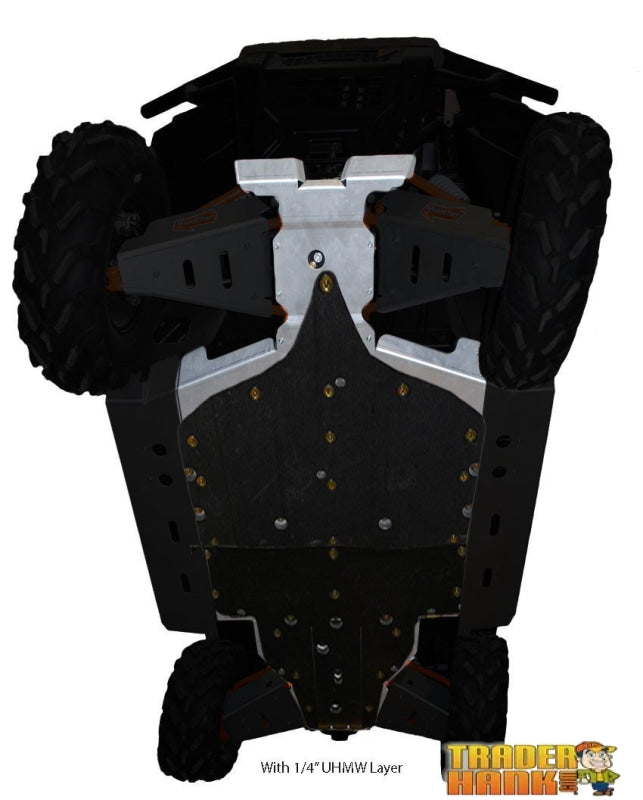 Polaris Ranger XP 900 High Lifter Edition Ricochet 4-Piece Full Frame Skid Plate Set | Free shipping