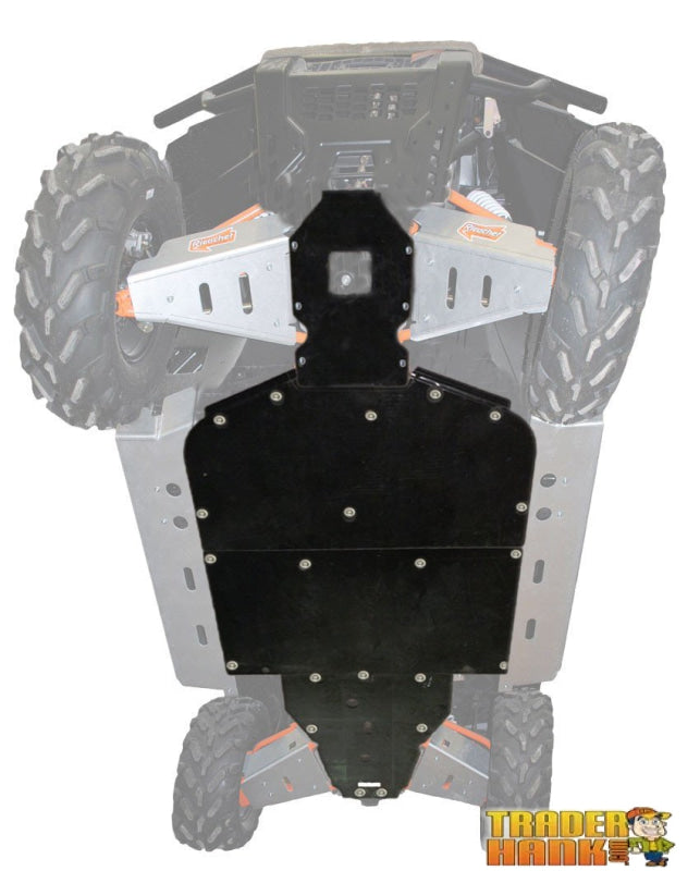 Polaris Ranger XP 900 High Lifter Edition Ricochet 4-Piece Full Frame Skid Plate Set | Free shipping