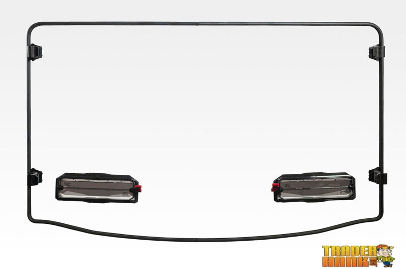 Polaris Ranger XP 900 Scratch Resistant Toolless Versa - Vent Windshield | UTV Accessories - Free shipping