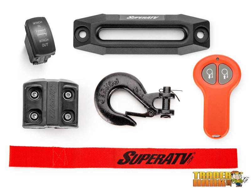 Polaris Ranger XP Kinetic Ready-Fit Winch | UTV Accessories - Free shipping