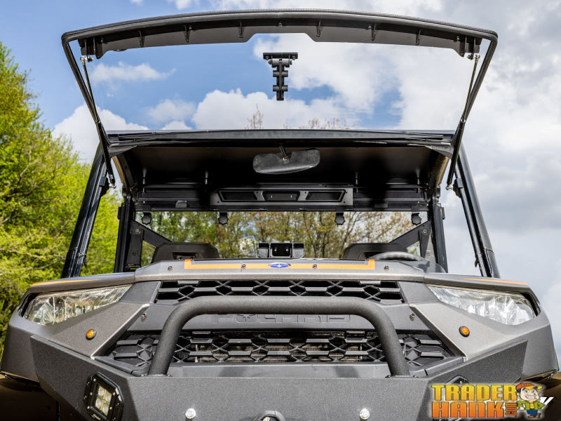 Polaris Ranger XP Kinetic Scratch-Resistant Flip Windshield | Free shipping
