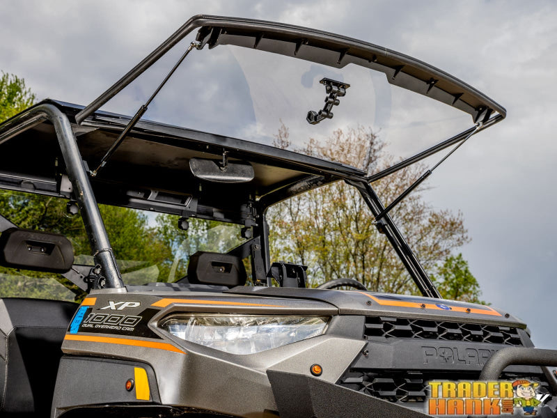 Polaris Ranger XP Kinetic Scratch-Resistant Flip Windshield | Free shipping