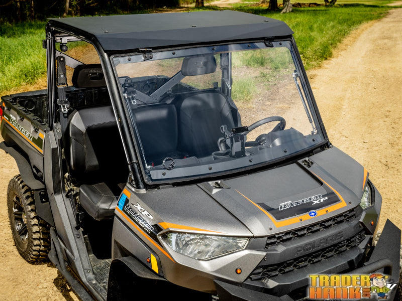 Polaris Ranger XP Kinetic Scratch-Resistant Flip Windshield | Free shipping