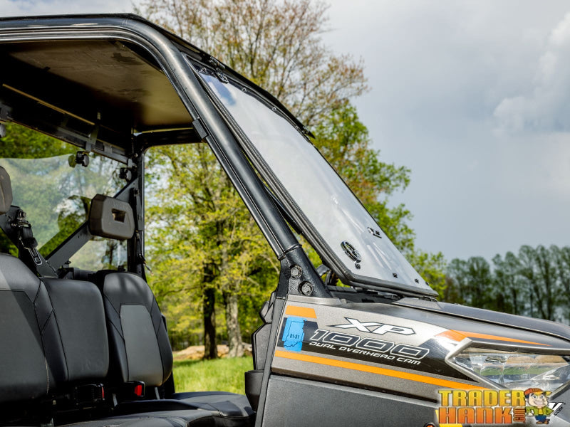 Polaris Ranger XP Kinetic Scratch-Resistant Flip Windshield | Free shipping