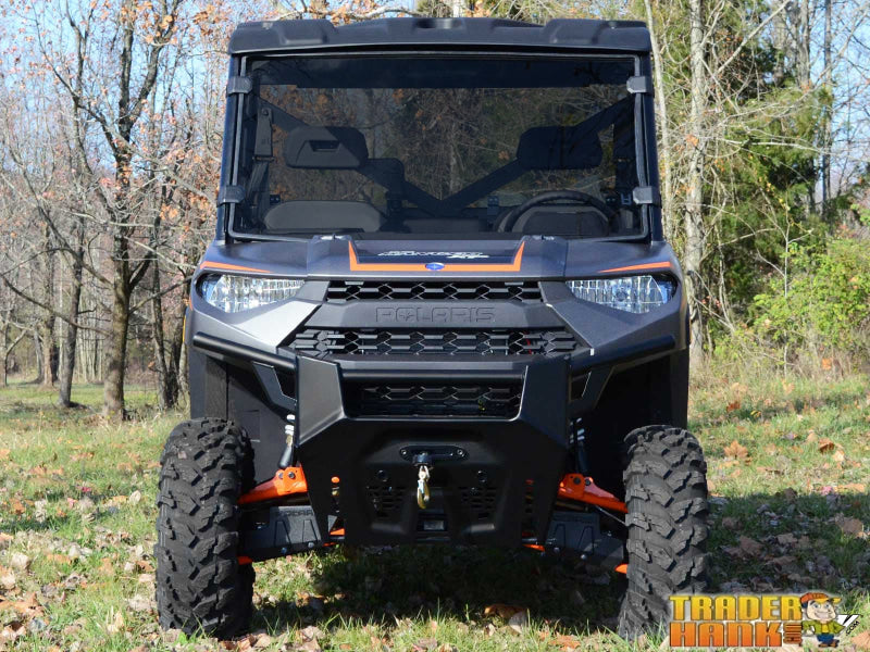 Polaris Ranger XP Kinetic Scratch-Resistant Full Windshield | UTV Accessories - Free shipping
