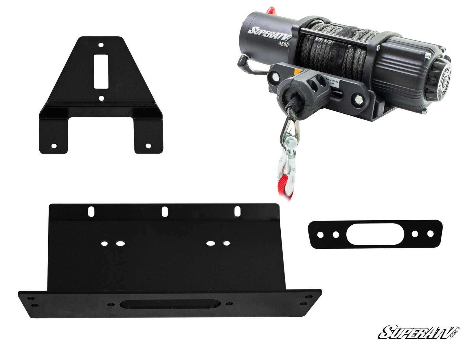 Ranger XP Winch Mounting Plate