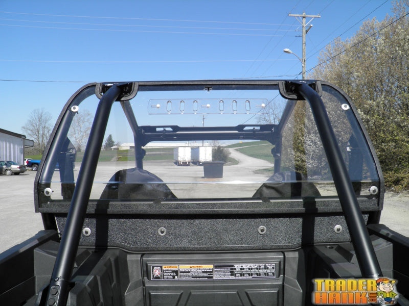 Polaris RZR 1000 - 1 Pc Lexan Back Panel w/Vent Option | UTV Accessories - Free shipping