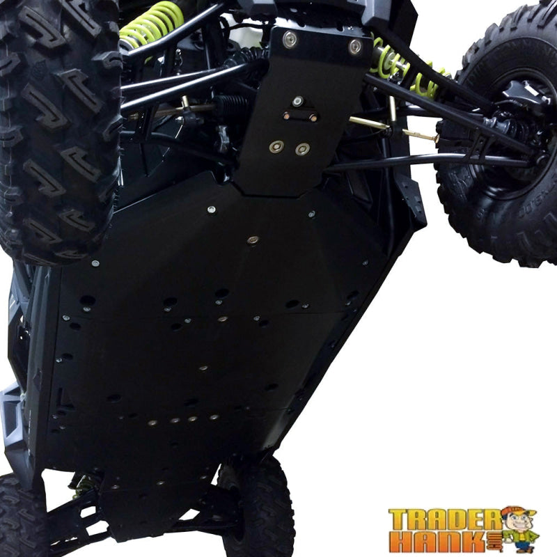 Polaris RZR-4 900 Ricochet 11-Piece Complete Aluminum or UHMW Skid Plate Set | Free shipping