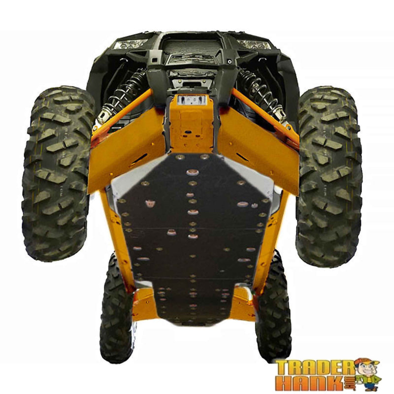 Polaris RZR-4 900 Ricochet 11-Piece Complete Aluminum or UHMW Skid Plate Set | Free shipping