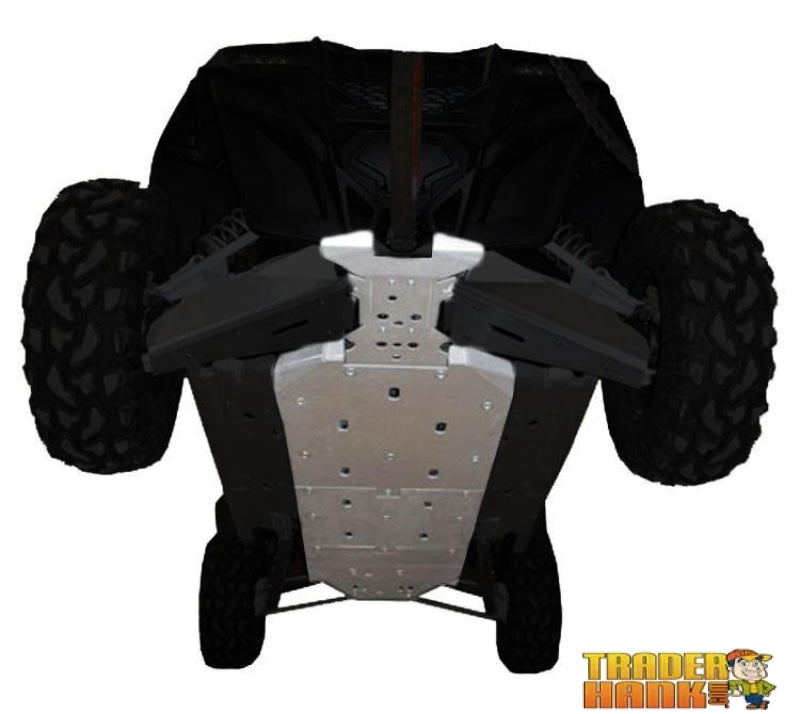 2012-2014 Polaris RZR-4 900 Ricochet 4-Piece Full Frame Skid Plate Set | Ricochet Skid Plates - Free Shipping