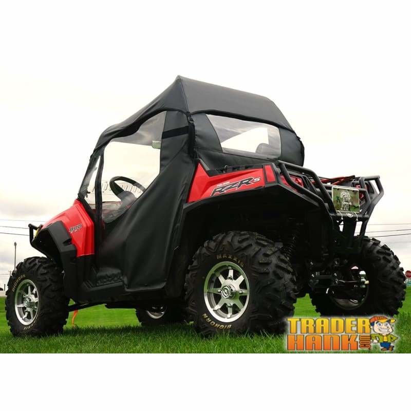 2011-2014 Polaris Rzr 570 Full Cab Enclosures With Aero-Vent Front Windshield | Utv Accessories - Free Shipping