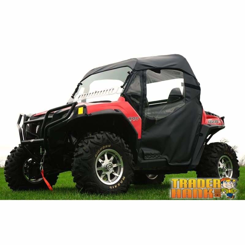 2011-2014 Polaris Rzr 570 Full Cab Enclosures With Aero-Vent Front Windshield | Utv Accessories - Free Shipping