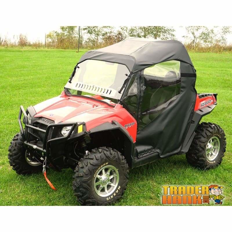 2011-2014 Polaris Rzr 570 Full Cab Enclosures With Aero-Vent Front Windshield | Utv Accessories - Free Shipping