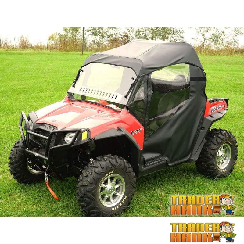 2011-2014 Polaris Rzr 570 Full Cab Enclosures With Aero-Vent Front Windshield | Utv Accessories - Free Shipping