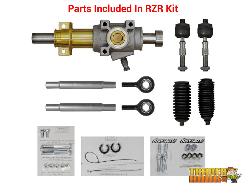 Polaris RZR 800 RackBoss 2.0 Rack and Pinion | UTV Accessories - Free shipping