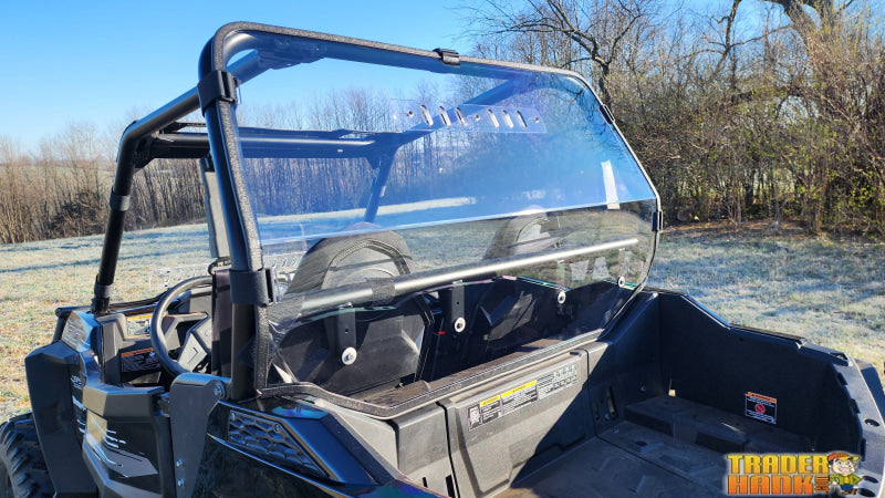 Polaris RZR 900 -1 Pc Lexan Back Panel w/Vent and Clamp Options | UTV Accessories - Free shipping
