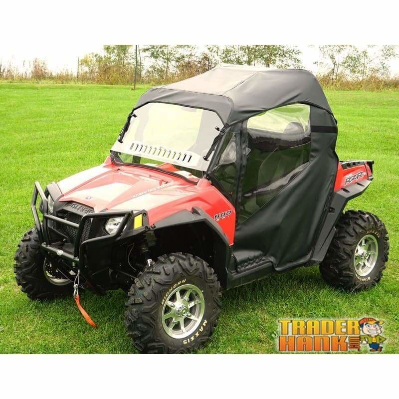 2011-2014 Polaris Rzr 900 Full Cab Enclosures With Aero-Vent Front Windshield | Utv Accessories - Free Shipping