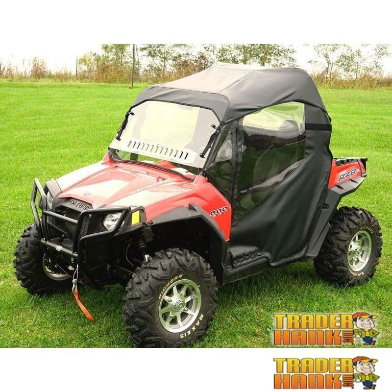 2011-2014 Polaris Rzr 900 Full Cab Enclosures With Aero-Vent Front Windshield | Utv Accessories - Free Shipping