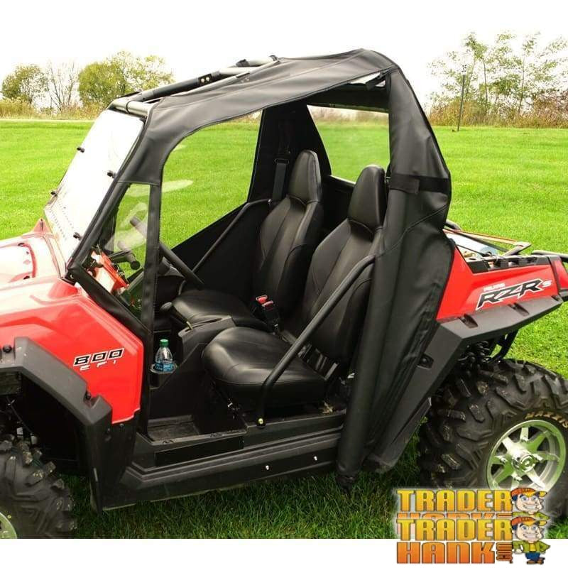 2011-2014 Polaris Rzr 900 Full Cab Enclosures With Aero-Vent Front Windshield | Utv Accessories - Free Shipping