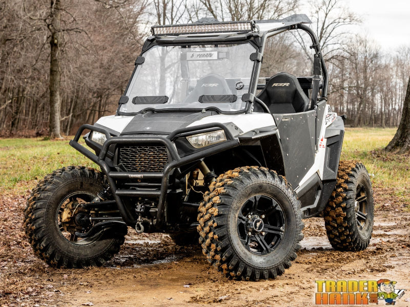 Polaris RZR 900 Scratch Resistant Vented Full Windshield | Free shipping