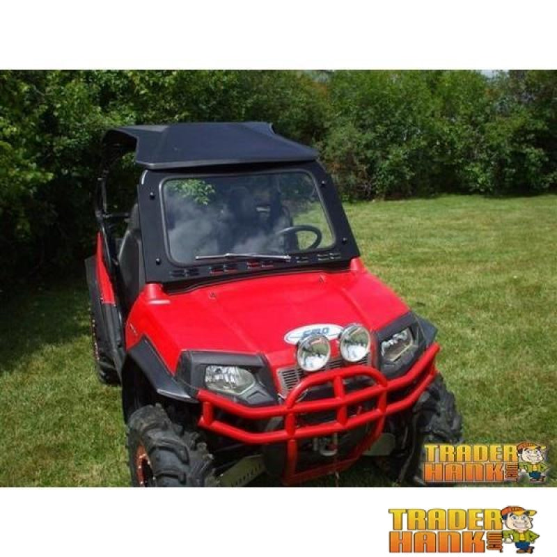 Polaris RZR Laminated Safety Glass Windshield with Wiper | UTV ACCESSORIES - Free Shipping