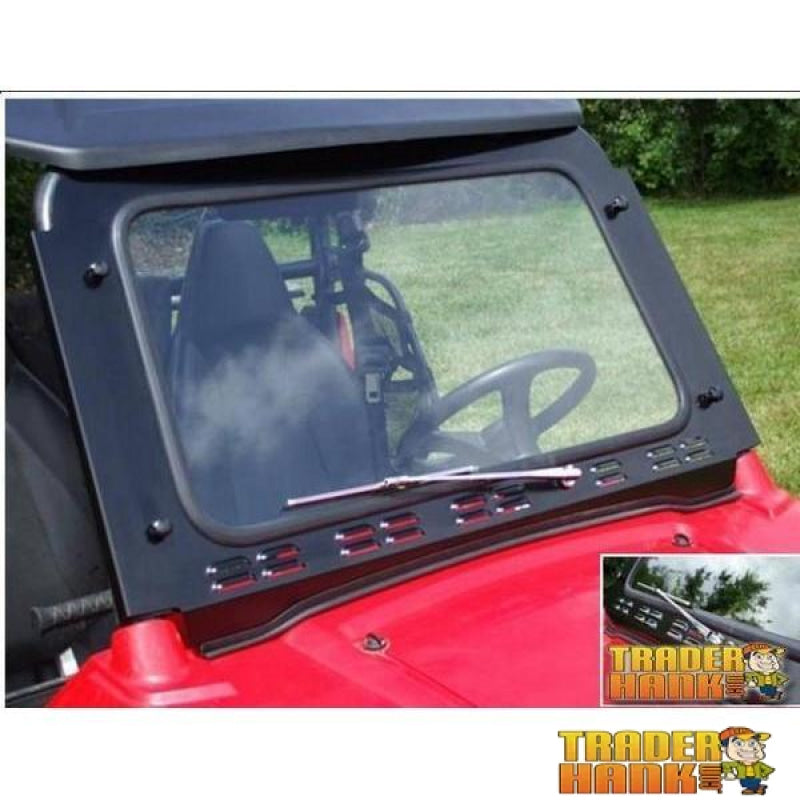 Polaris RZR Laminated Safety Glass Windshield with Wiper | UTV ACCESSORIES - Free Shipping